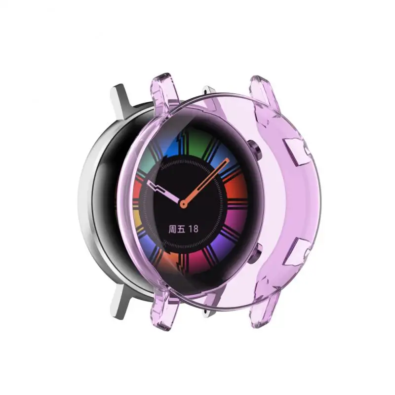 Чехол для часов Huawei Watch GT 2 42 мм мягкий силиконовый защитный чехол из ТПУ защитная