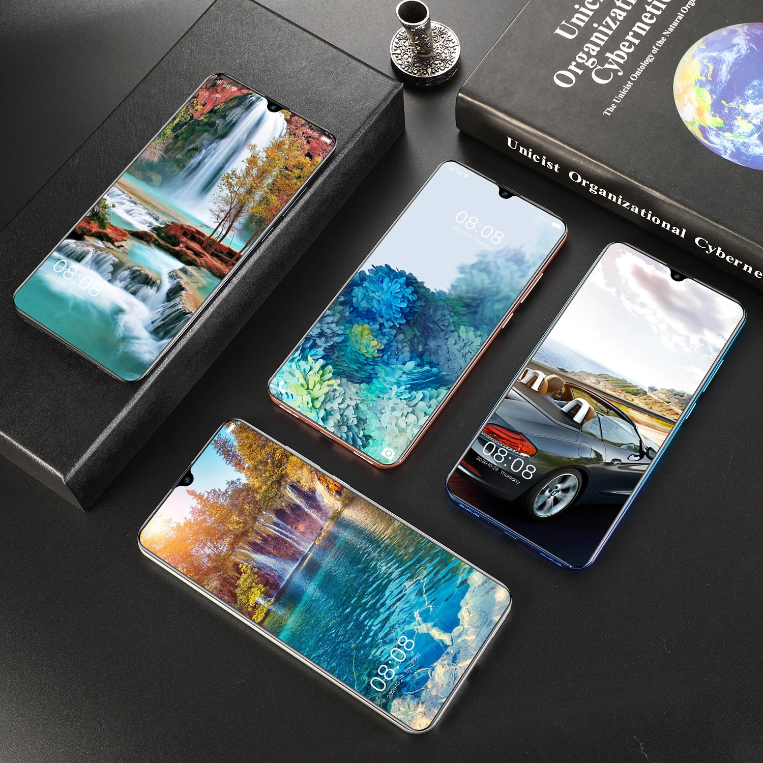 

Note20 Pro 12 GB 512 GB 32MP+48MP 7.1inch 5600mAh 10 Core Really Telephone MTK6889 5g Cellphones Smartphones Android 10