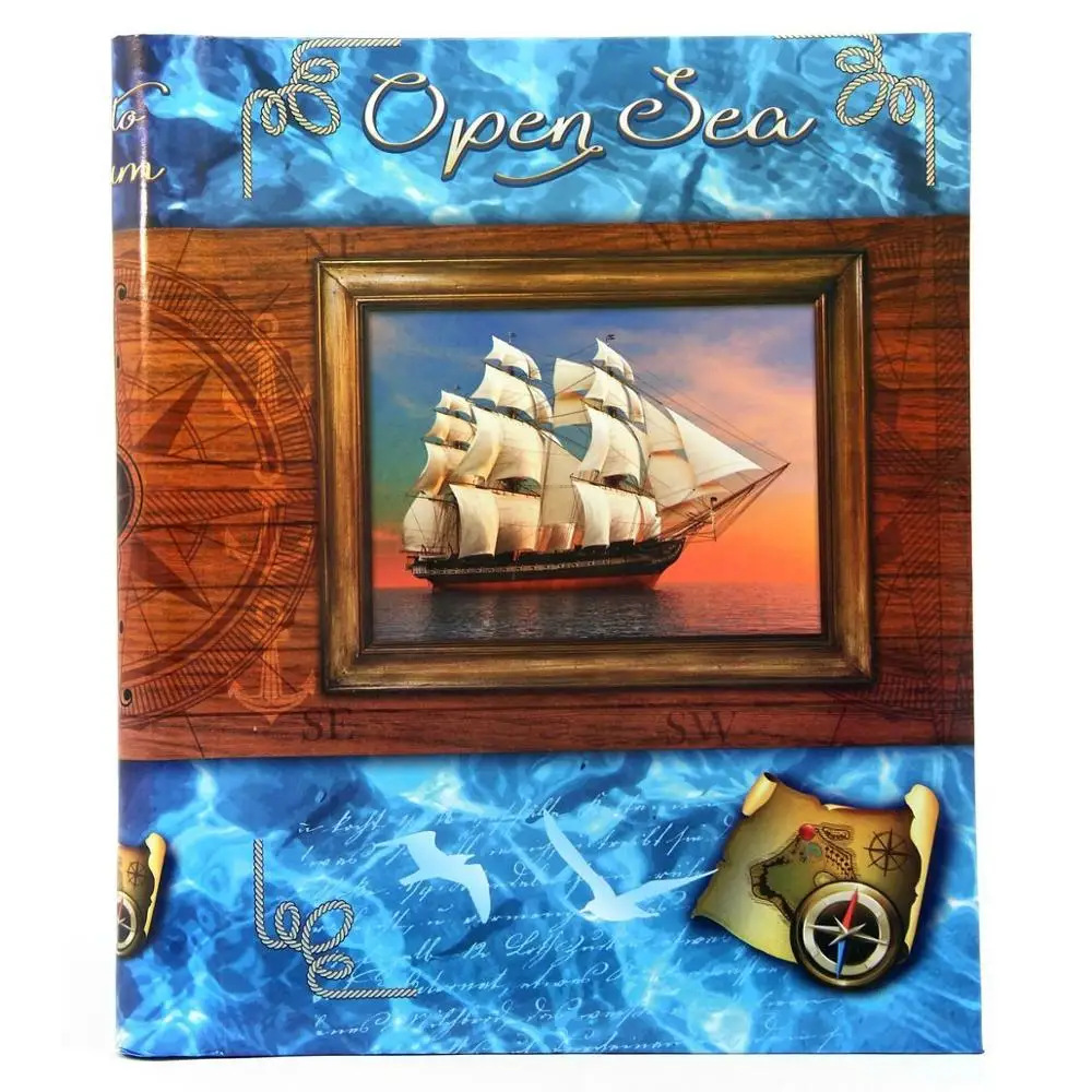 Фотоальбом Open sea на 20 магнитных стр. 23x28 спираль | Дом и сад