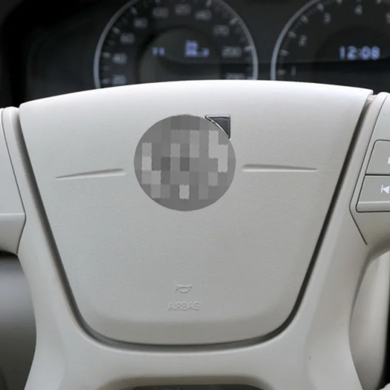 

Car Steering Wheel Horn Cover For Volvo XC60 S80 2008-2012 2013 2014 2015 2016 2017 Auto Accessories Plastic ABS