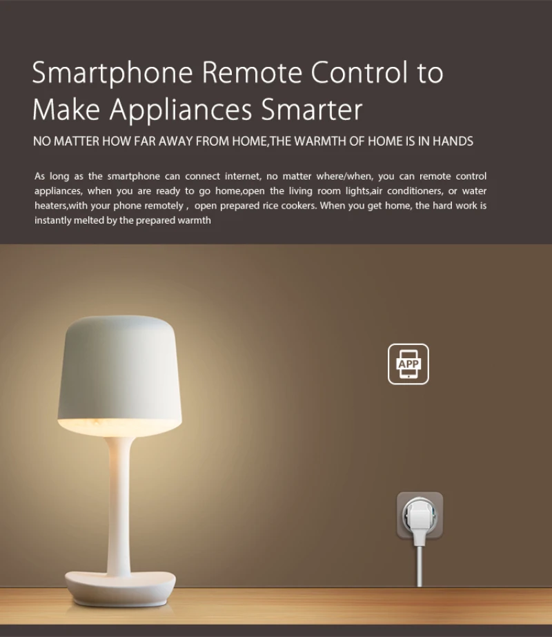

Tuya WiFi Smart Socket 16A FR Plug One Key ON/OFF Appliances Outlet Timing Remote Control Support Alexa Google Home Assistant