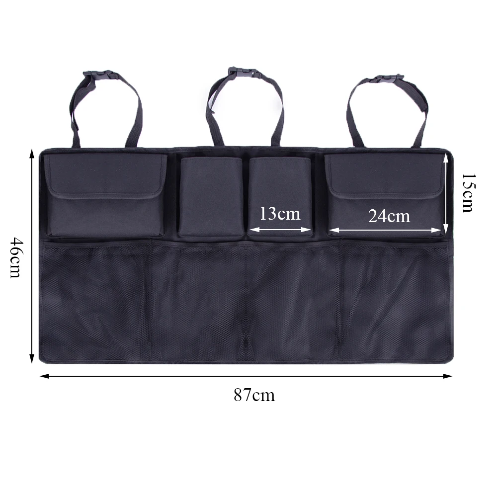 Органайзер для багажника автомобиля регулируемая сумка хранения на заднем
