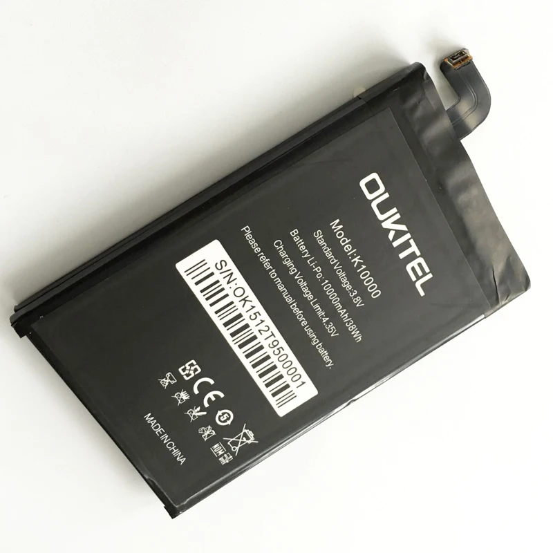 

Oukitel k10000 Battery 100% New High Quality 10000Mah Battery Replacement Backup Battery For Oukitel k10000 +Tracking + tools