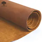 Большой размер дубленая кожа Сделай Сам натуральная кожа материал полный зерна воловья кожа Корова кожа коричневый толстая кожа 2,0 мм