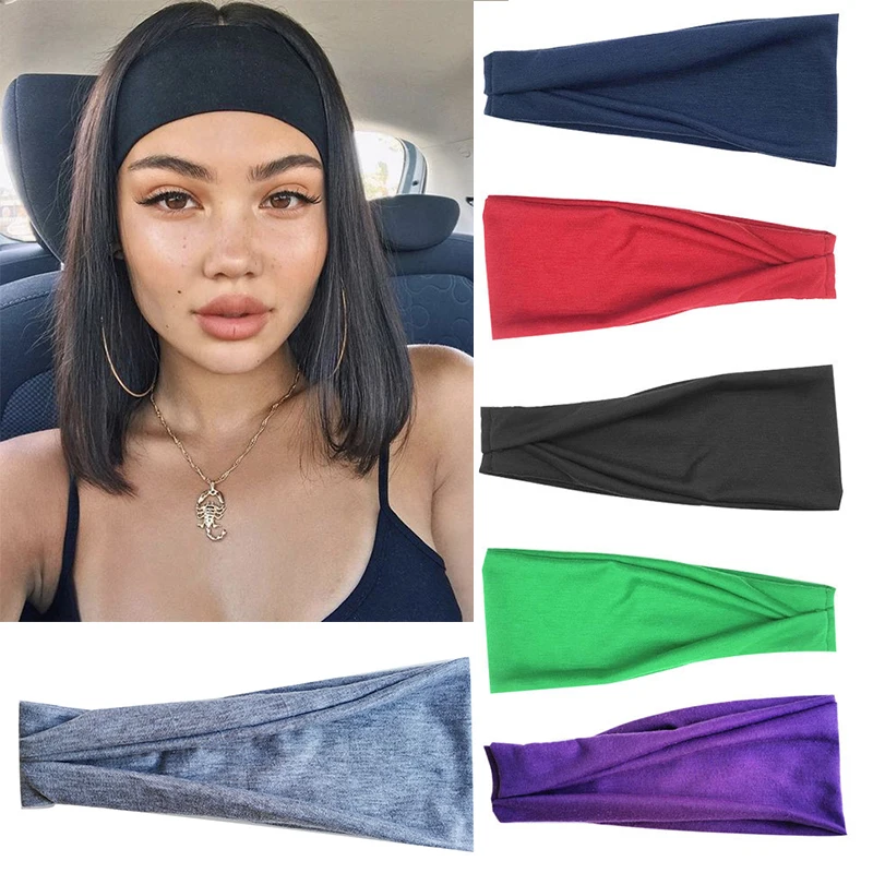 

Новые женские эластичные хлопковые повязки на голову удобные солнцезащитные очки, унисекс, для улицы, спортивные, повязка на голову эластич...