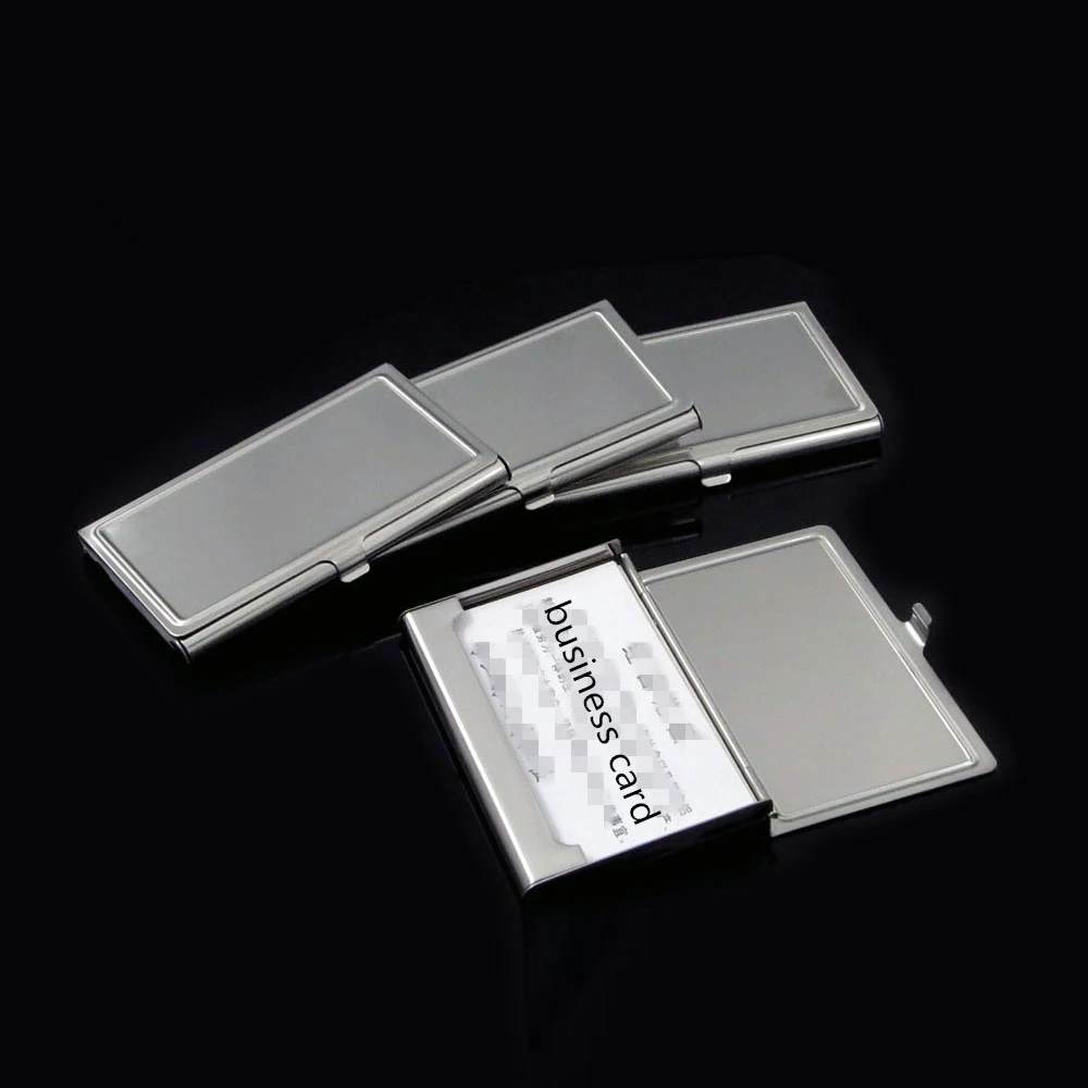 Металлический кардкейс коробка для визиток id держатель Кредитная поверхность