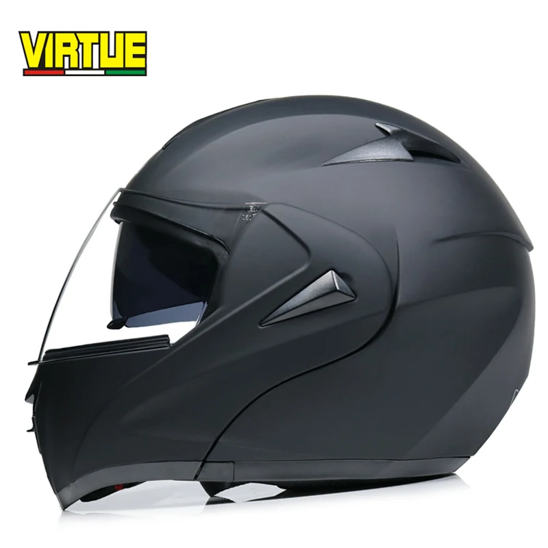 Высокое качество casco capacetes мотоциклетный шлем с двойным козырьком модульный откидной шлем для мотокросса DOT утвержден - Цвет: a1