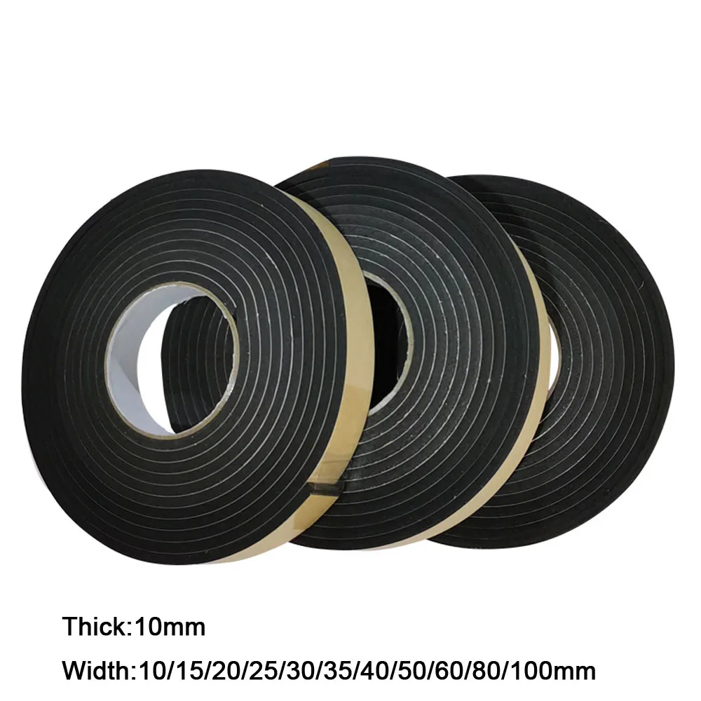 

3M EVA Self Adhesive Sponge Seal Strip Width 10-50mm Thick 5-10mm EVA Flame Retardant Sponge Tape Windproof, Shock