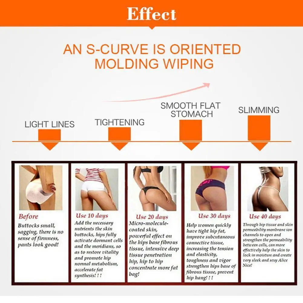 

Red Pepper Butt Enhancement Cream Effective Butt Lifting Skin Care Products Elasticity Whitening Cream Sexy Big Butt Enhancement