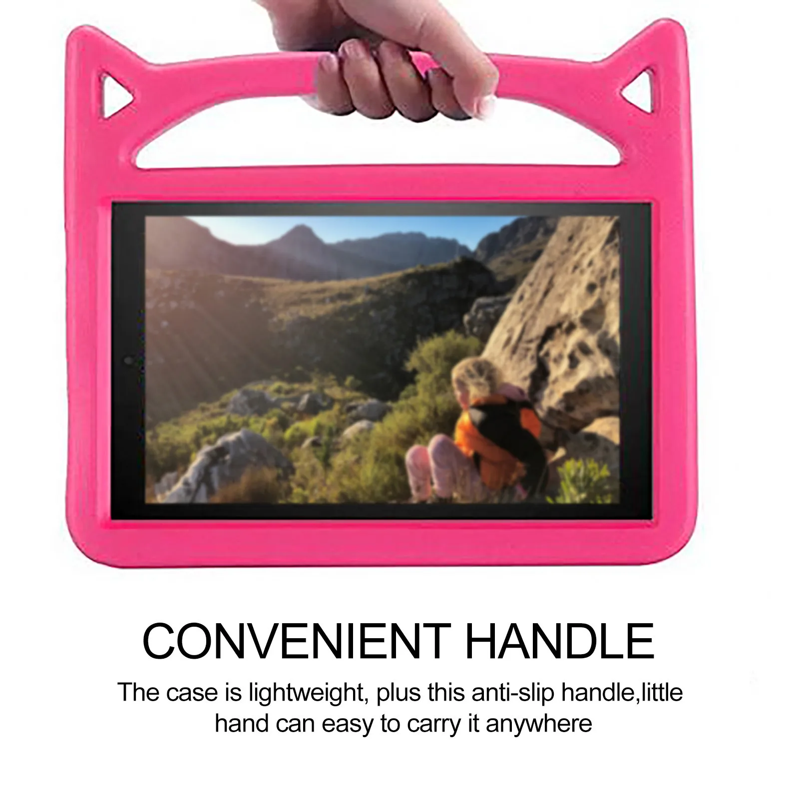 Для Kindle Fire/Kindle Fire HD 10 Kids Edition крышки корпуса для планшетов встроенный кронштейн и