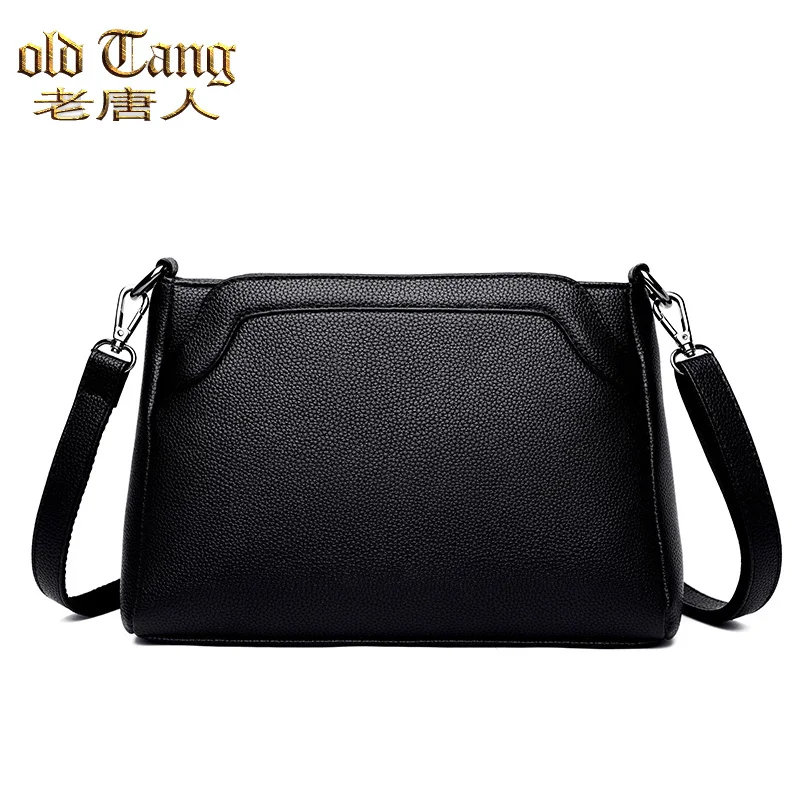 

Сумка-мессенджер OLD TANG из высококачественной искусственной кожи для женщин, модная повседневная элегантная Роскошная маленькая квадратная...