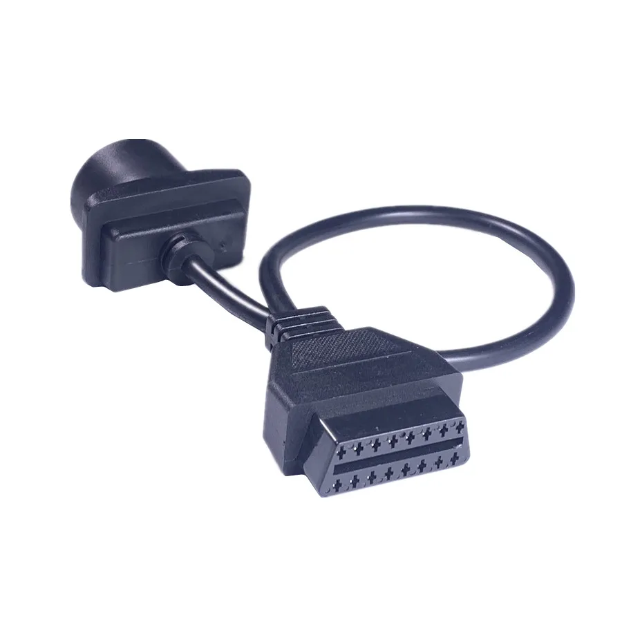 Хорошее качество Ma zda 17 Pin штекер к OBD OBD2 OBDII 16 Контактный гнездовой автомобильный