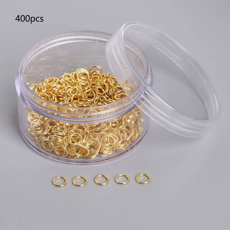 

69HB Pierced Earring Hook Jump Ring Pins Jewelry Making Earring Findings Supplies kit