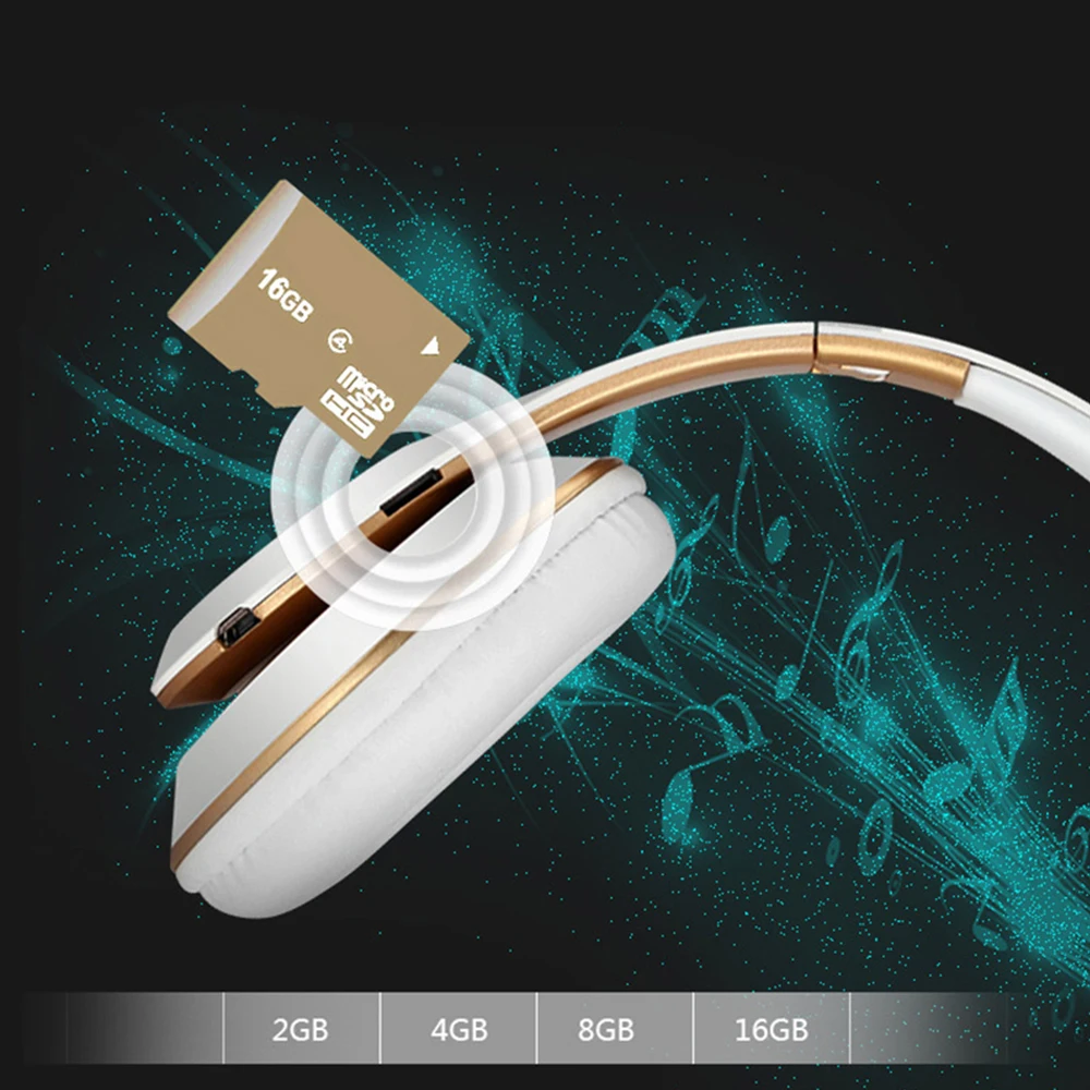 6S Беспроводные Bluetooth 4,2 наушники складные шлем аудио Hifi стерео бас гарнитура с микрофоном Поддержка TF карты FM радио