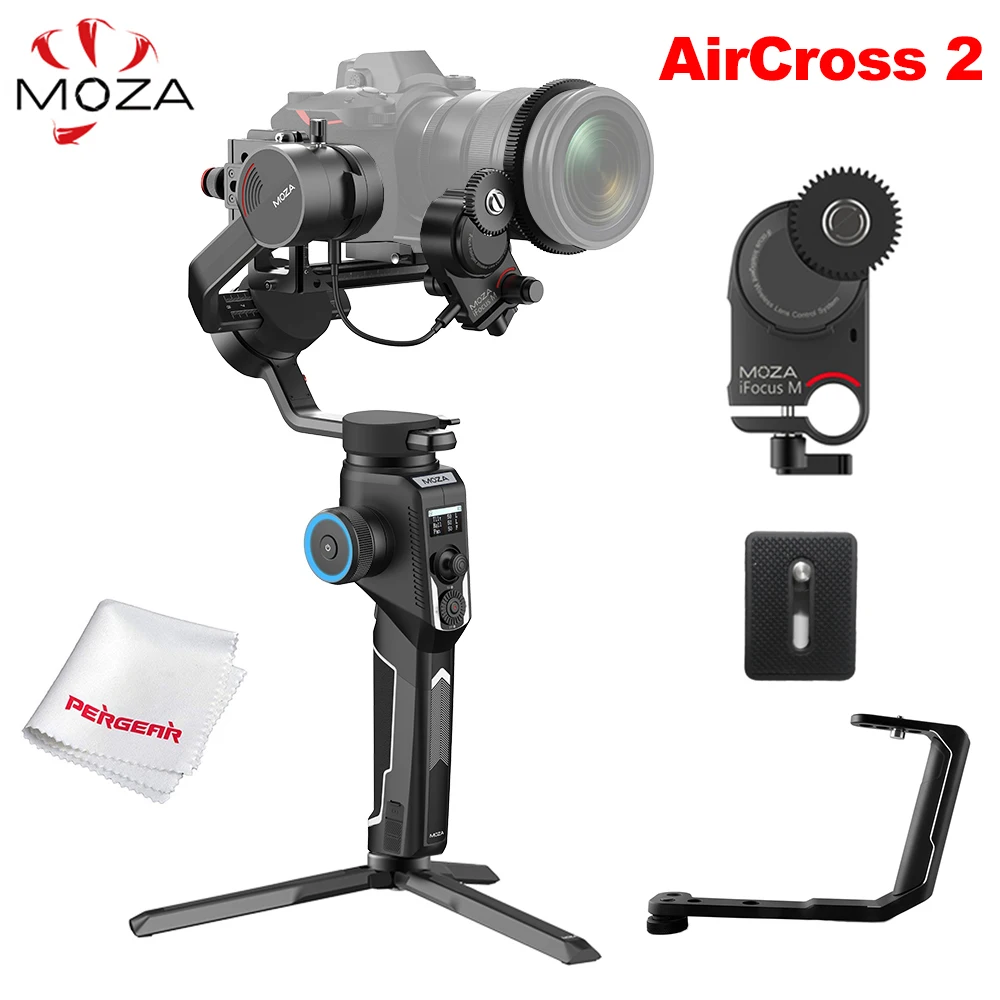 All Kit Moza Aircross 2 3-Axis Камера ручной шарнирный стабилизатор для камеры штатив «стедикам» для sony A6300 Panasonic GH5 GH4 однообъективной зеркальной камеры Canon EOS PK Zhiyun Crane 2 - Цвет: All Kit
