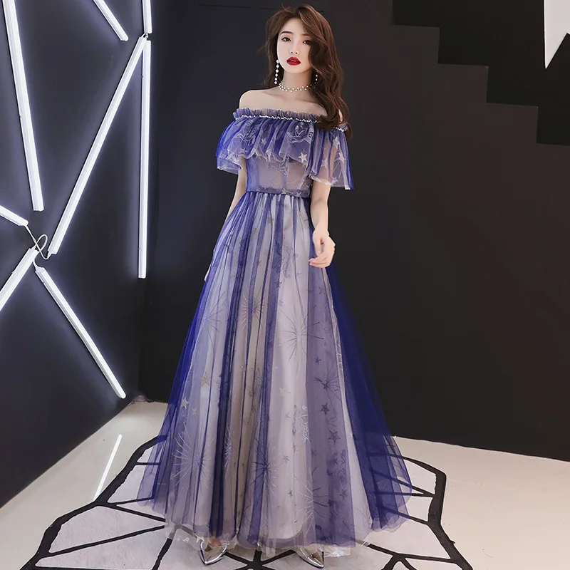 Женское платье с вырезом лодочкой Элегантное Длинное в восточном стиле Ципао