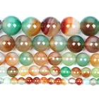 Бусины Из Натурального Павлиньего агата, 4681012 мм