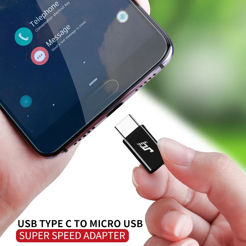 iHaitun USB Adapter C to Micro OTG Cable Type Converter For Xiaomi 10 Samsung Galaxy S10 S9 Huawei Mate 30 P20 Pro | Мобильные