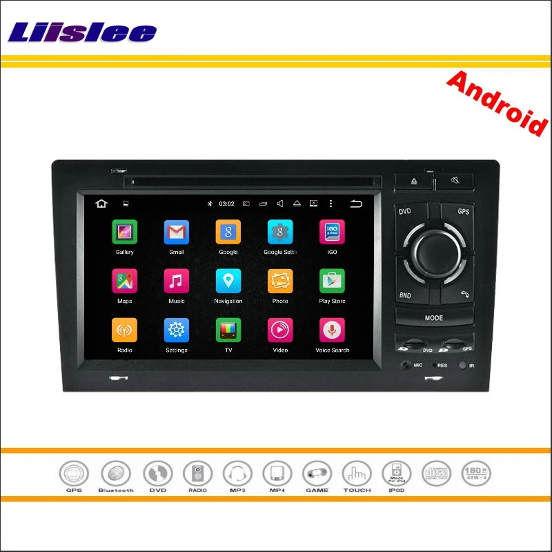 Автомобильный Android мультимедийный для Audi A8/S8 1994 ~ 2001 2002 2003 стерео радио DVD плеер