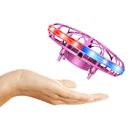 Мини-вертолет НЛО с инфракрасным ручным датчиком, Ру Дрон, электронная модель самолета, Квадрокоптер, летающий шар, маленький беспилотник, игрушки для детей