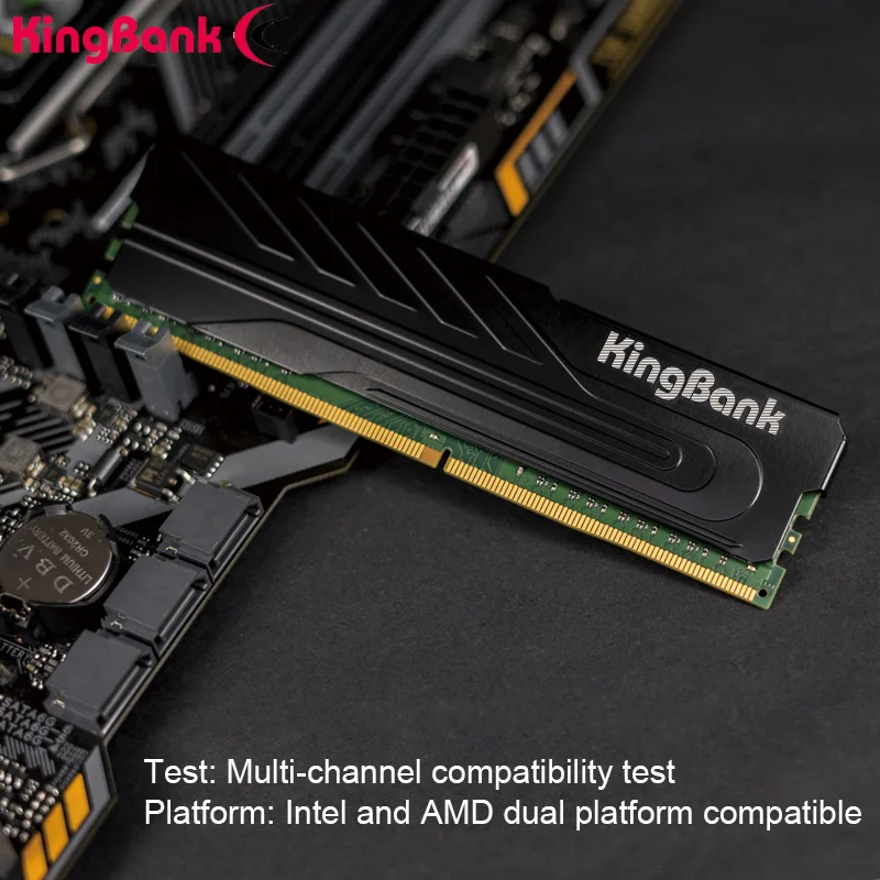Kingbank DDR4 32 ГБ 16 8 ОЗУ 3200 МГц 2666 Гб 1 2 в ПК DIMM память для настольного компьютера с