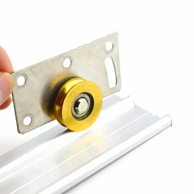 Подшипник из нержавеющей стали мебельная раздвижная дверь Медные Ролики шкив