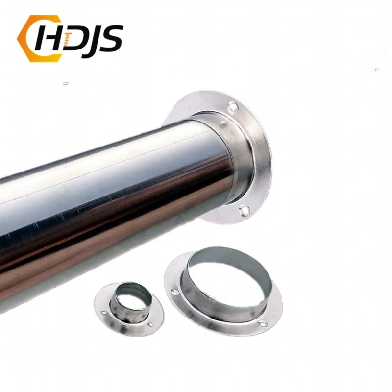 

2 Pcs Thick Stainless Steel Flange Seat Flange Curtain Cloth Rod Seat Round Tube Seats Bracket Household Furniture Hardware