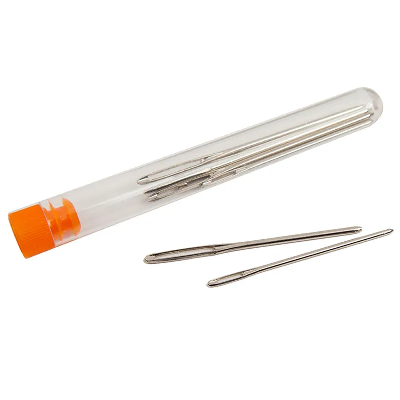 9 шт поделки своими руками инструменты Больших Глаз иглы Нержавеющая сталь