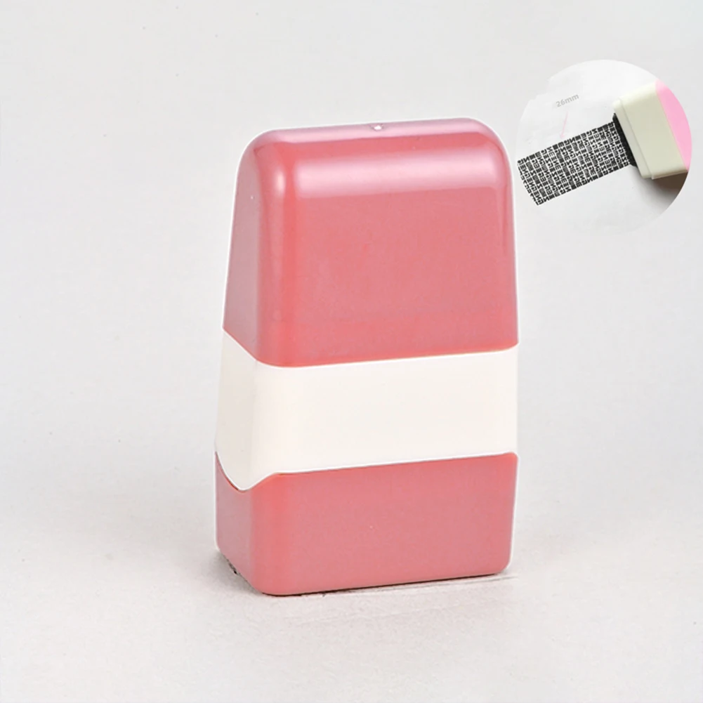 

1PCS Stamp Seal Roller Theft Protection Code Guard Your ID Confidentiality Private Information Stamping Confidential Seal Crafts