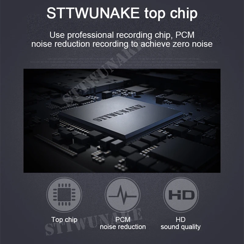 Мини-камера 1080P Профессиональный цифровой диктофон HD маленькая секретная