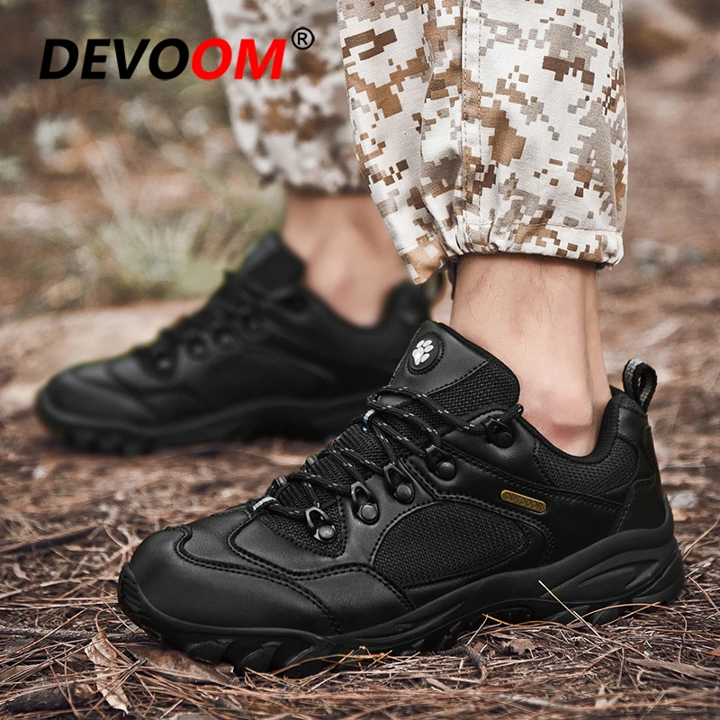 Туристические ботинки 2019 года для походов по горам, открытых пространств и охоты, водонепроницаемые, для треккинга и спортивных прогулок, кроссовки для мужчин, размер EU 49.