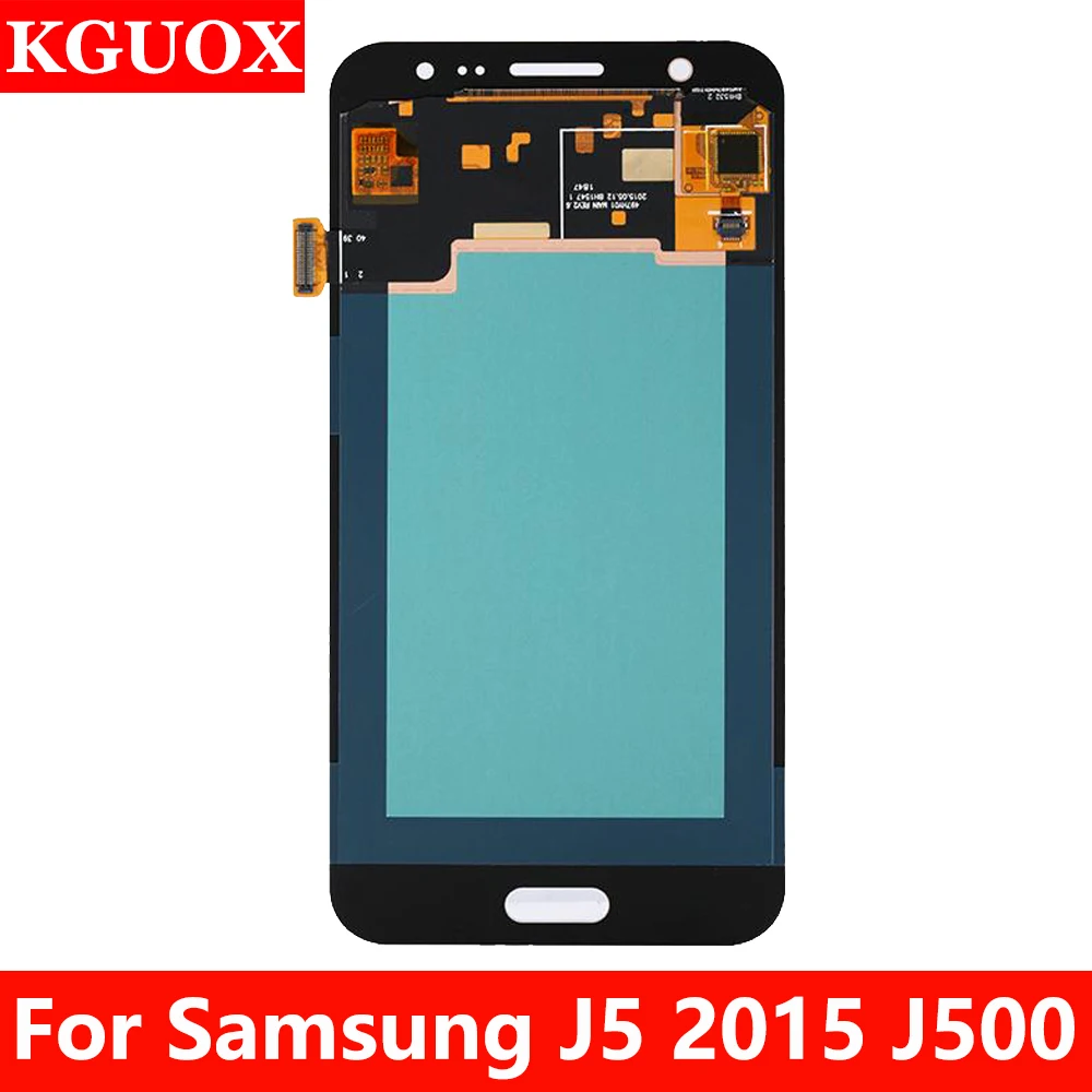 

ЖК-дисплей AMOLED 5,0 дюйма для Samsung Galaxy J5 2015 J500 J500G J500Y J500M J500H, ЖК-дисплей с сенсорным экраном и дигитайзером в сборе