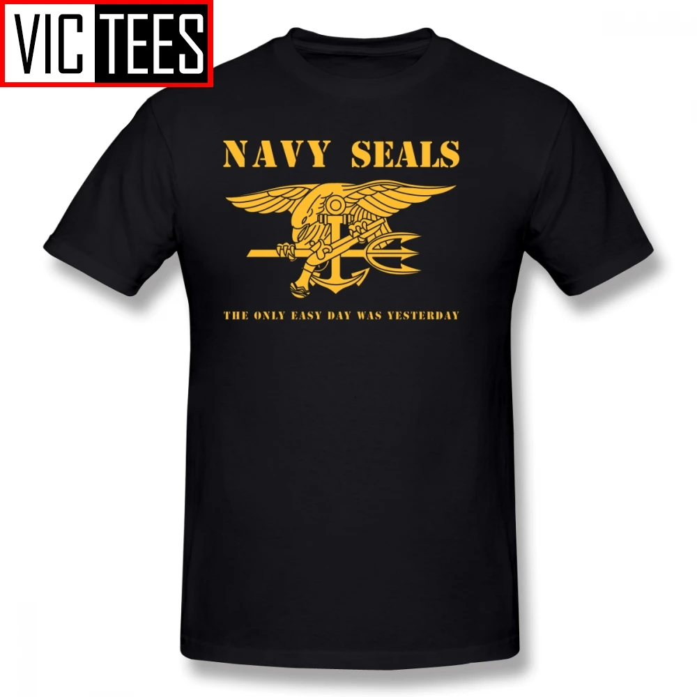 

Mens Navy Seal T Shirts Navy SEALs Stencil T-Shirt Tee Shirt Cotton Graphic Mens Summer Awesome Tshirt