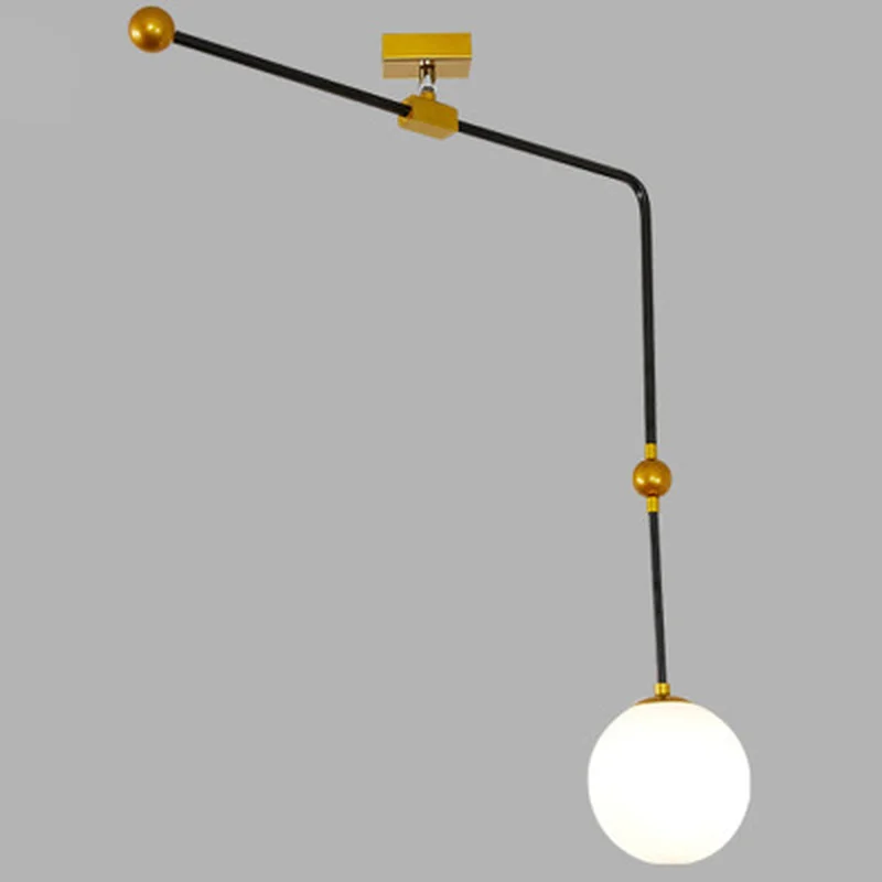 Подвесные светильники геометрический простой стеклянный шар скандинавский