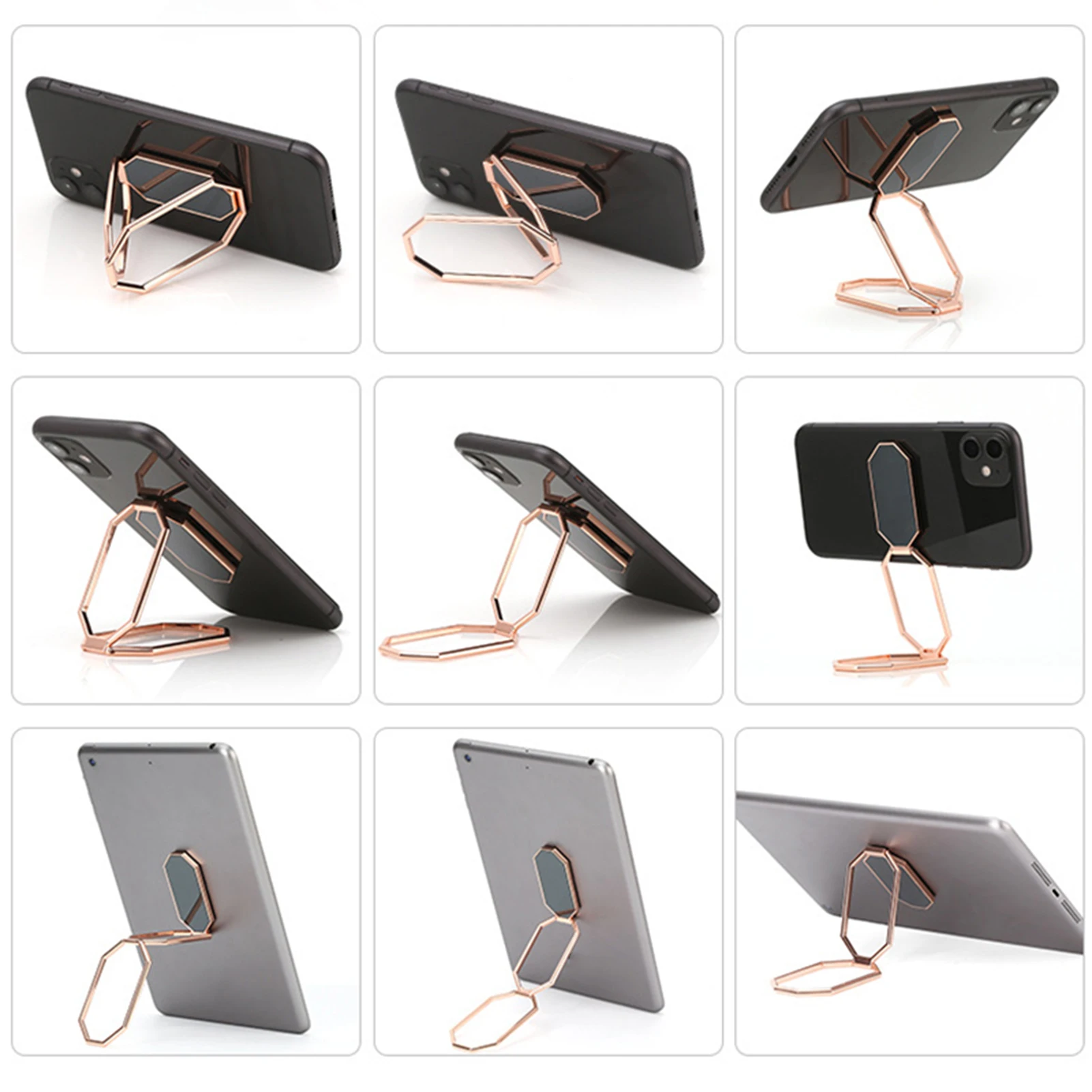 

Magnetic Phone Ring Holder 360 Rotation Foldable Metal Cellphone Grip Holder Stand Mobile Phone Accessories Drop Shipping Hot