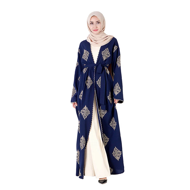 Женское кимоно хиджаб Abaya мусульманское платье халат турецкая исламская