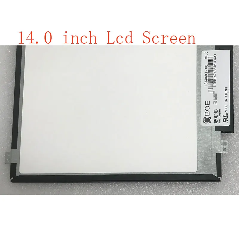 Новый A + 14. Светодиодный экран 0 дюймов 1366x768 Φ NT140WHM-N41 N140BGE-EB3 B140XTN02.E - купить по