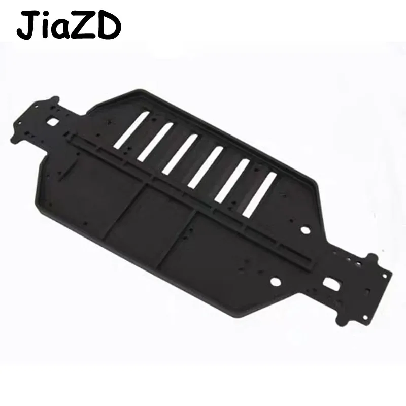 HSP 04001 черный пластик шасси для 1/10 RC модель автомобиля 4WD багги Грузовик Monster Bigfoot