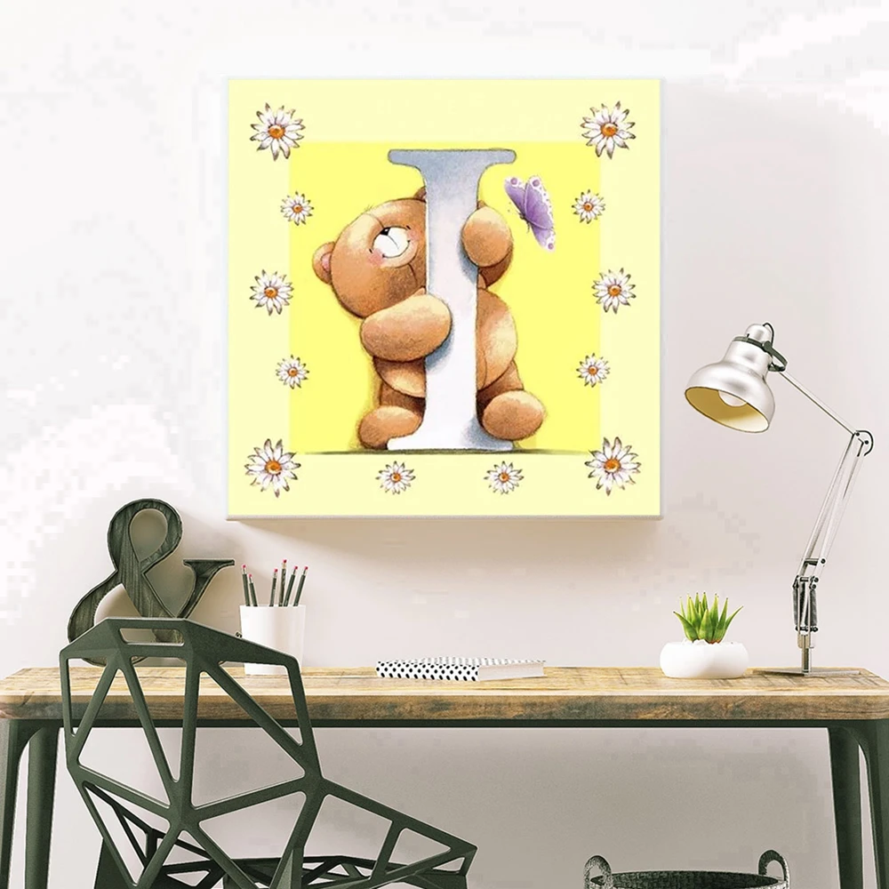 Набор для алмазной вышивки сделай сам Алмазная мозаика с текстом и надписью 5d