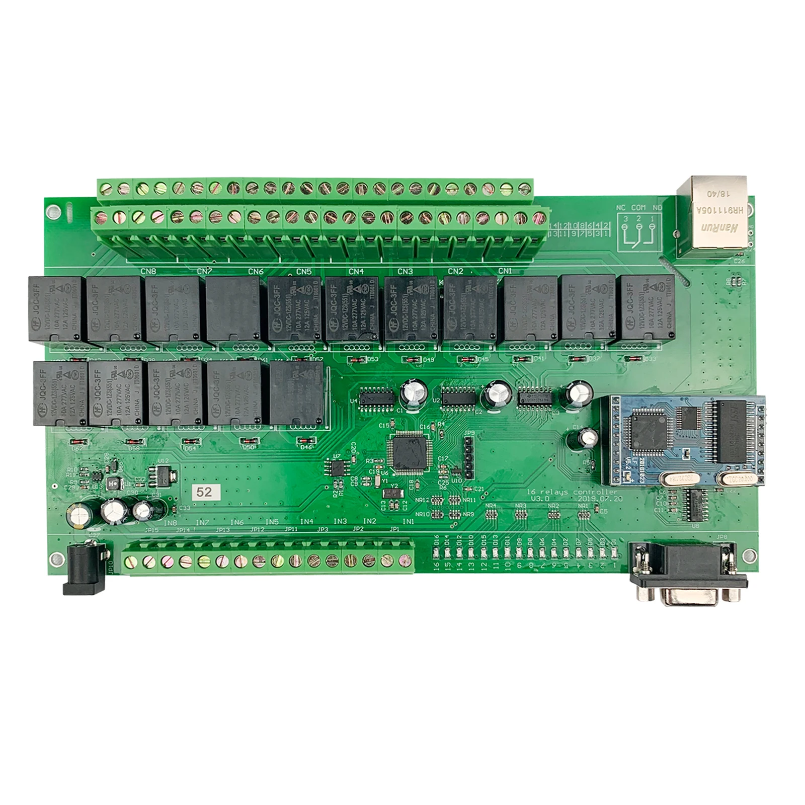 16 групп Ethernet TCP IP релейное управление ler поддержка Alexa Голосовое PCB|Модули для