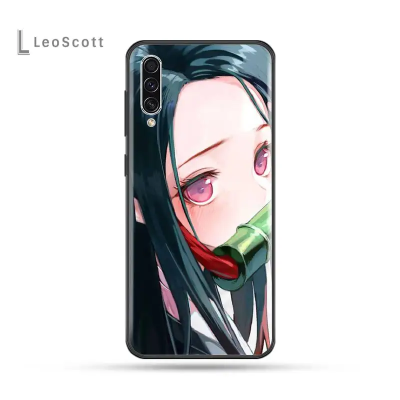 

Kamado Nezuko Kimetsu no Yaiba Demon Phone Cases For Samsung Galaxy M10 20 30 A 50 70 71 A6 A9 2018 J7 CORE PLUS STAR S10 5G C8