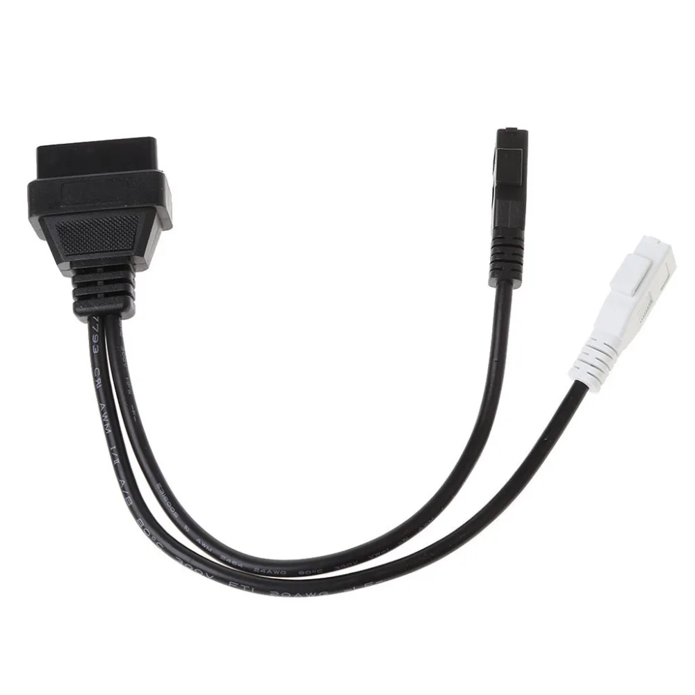 New Hot 1 Pc 2X2 To 16 Pin Female OBD2 Diagnostic Connector Adaptor Cable For VW AudiT Skoda VAG Top Quality | Автомобили и