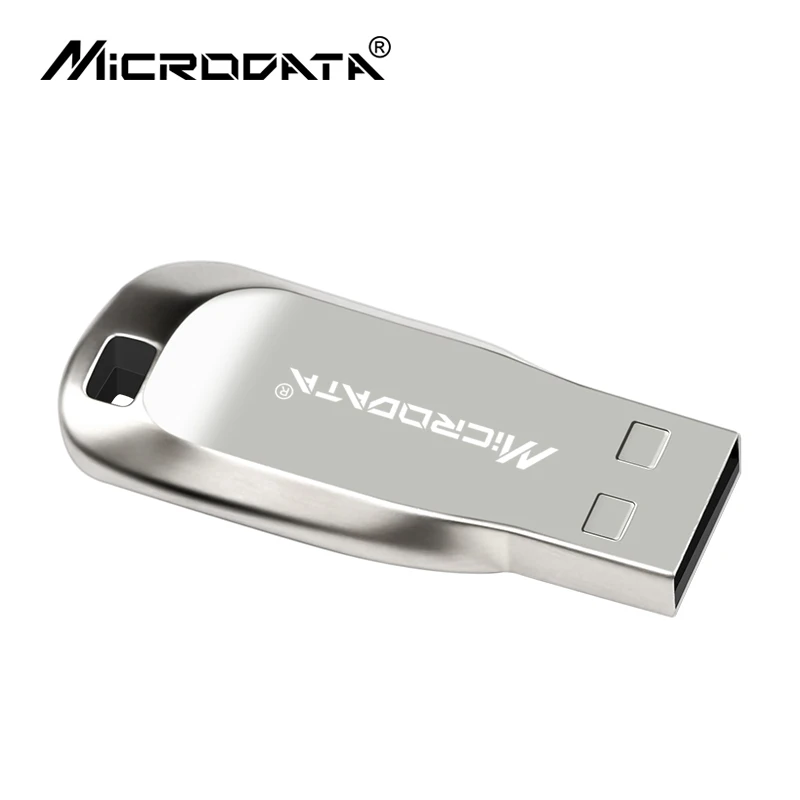 Серебристый/черный металлический флеш-диск usb 2 0 32 ГБ 16 высокоскоростной
