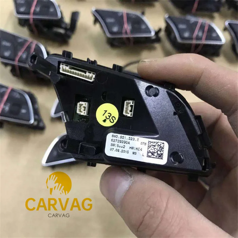 

For Audi A4 B9 S3 RS3 8V MFL multi function Steering wheel buttons swith 8W0 951 523 E