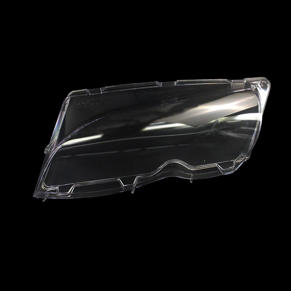 Автомобильная фара стеклянная крышка прозрачная левая/правая объектива для BMW E46