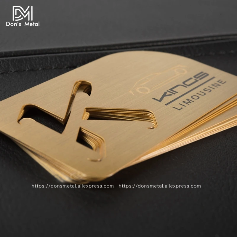 Kup Wizytówka Ze Stali Nierdzewnej Poszycie Złotem Wizytówka Niestandardowy Pusty Metalowy Na Kartę Produkcyjną