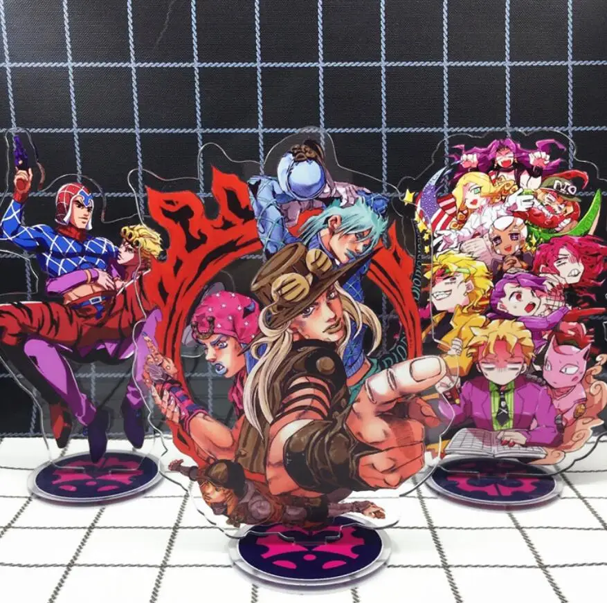 

JoJos Необычные Приключения день молодёжи Гидо миста аниме фигурка на акриловой подставке настольное украшение Коллекционная модель игрушка...