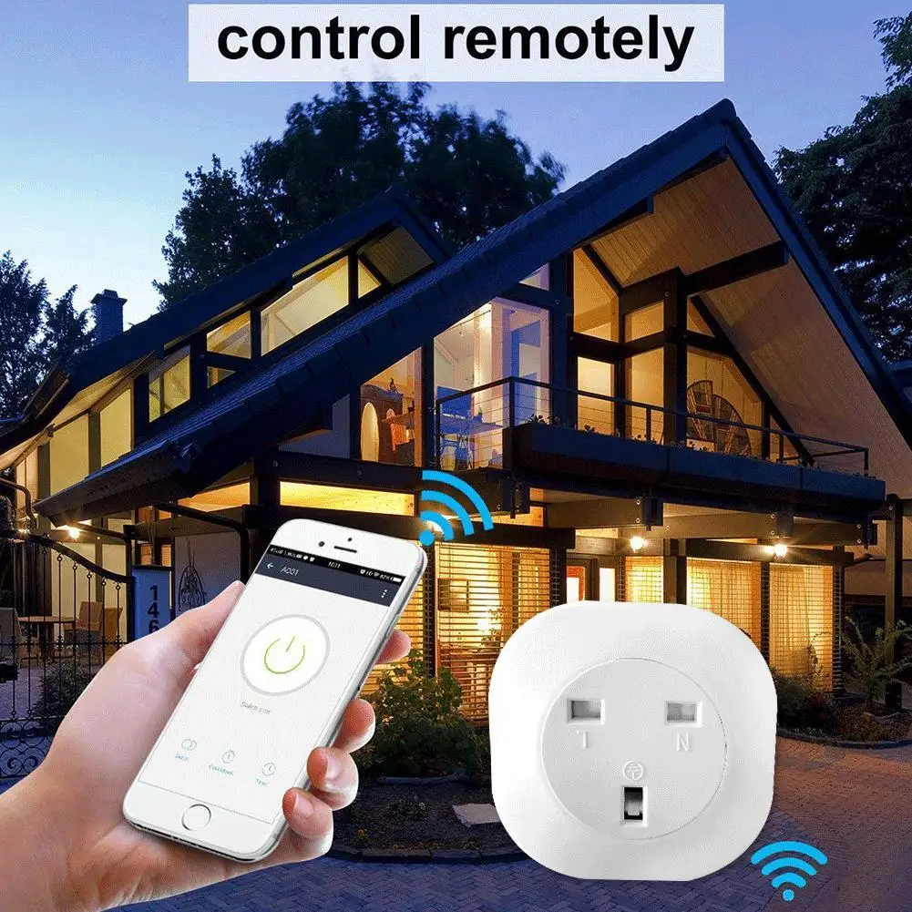 

16A Brazil UK US EU Smart Wifi Socket Wireless Smart Control APP Plug For Tuya Smart Power Support Remote Life Outlet U2R7