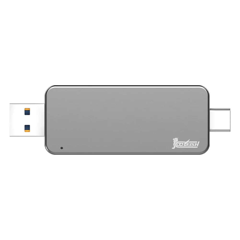 

USB 3.1 1TB 512GB 256GB 128GB Hard Drive Coolfish Go Portable Solid State Drive HD Enclosure Super Speed for Windows