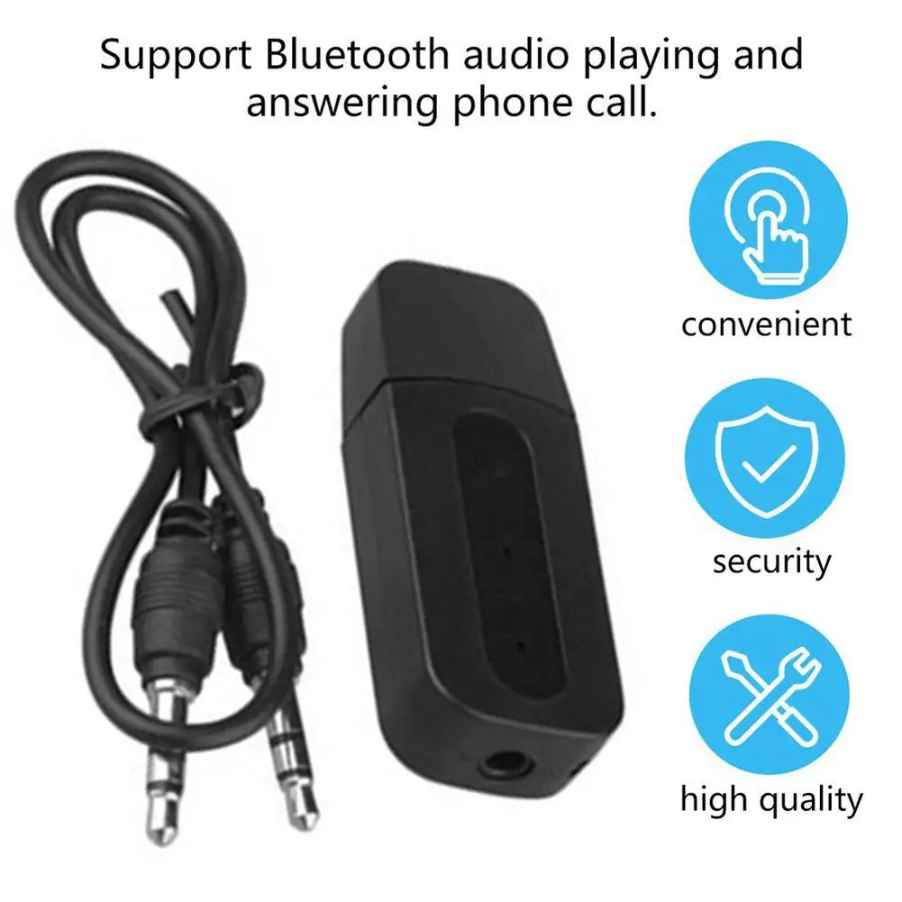 

2012 Explosive 3.5mm Jack USB Bluetooth AUX Car Wireless Audio Receiver Mobile Phone Adapter Car Accessories